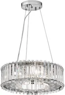 Lampy sufitowe - Elstead Lighting Lampa wisząca CRYSTAL SKY EKL/CRSTSKYE/P/A - - miniaturka - grafika 1