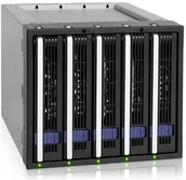Obudowy i kieszenie na dyski twarde - Icy Dock Kieszeń Wewnętrzna obudowa na 5 dyski 3,5" SATA Raid Backplane MB155SP-B - miniaturka - grafika 1