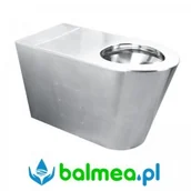 Miski WC - Faneco Miska ustępowa WC dla niepełnosprawnych ze stali nierdzewnej stojąca URT207 - miniaturka - grafika 1