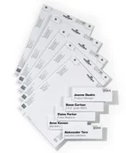 Artykuły biurowe - DURABLE Wkłady do INFO SIGN 4800 (149x52,5 mm) - miniaturka - grafika 1