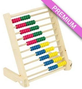 KW Trade Liczydło drewniane KW641 - Pomoce naukowe - miniaturka - grafika 2