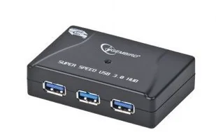 Gembird UHB-C345 Hub USB 3.0 z zasilaczem - Huby USB Gembird UHB-C345 Hub USB 3.0 z zasilaczem - Huby USB - miniaturka - grafika 2