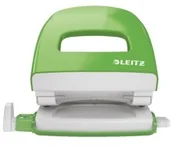 Dziurkacze - Esselte Dziurkacz LEITZ WOW metalowy 30k jasnozielony ES095-04 - miniaturka - grafika 1