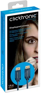 Clicktronic R neu CLICK C DP/DP DisplayPort 2000 4040849707179 - Kable komputerowe i do monitorów - miniaturka - grafika 2