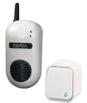 Zamel Dzwonek elektroniczny bezprzewodowy BULIK zestaw hermet. DRS-982H 230V DRS-982 - Dzwonki i gongi - miniaturka - grafika 3