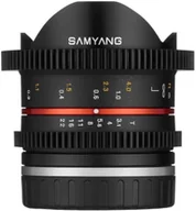 Obiektywy - Samyang 8mm T3.1 V-DSLR UMC Fish-eye II Fuji X (F1420310101) - miniaturka - grafika 1