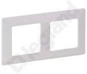 Klawisze i ramki - Legrand Valena Life Ramka podwójna Biały - 754002 - miniaturka - grafika 1