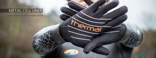 Blueseventy Rękawiczki neoprenowe termiczne THERMAL SWIM GLOVES - Pływanie - miniaturka - grafika 5