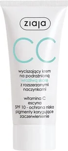 Ziaja CC Krem na podrażnioną wrażliwą skórę z rozsz - Kremy do twarzy - miniaturka - grafika 2