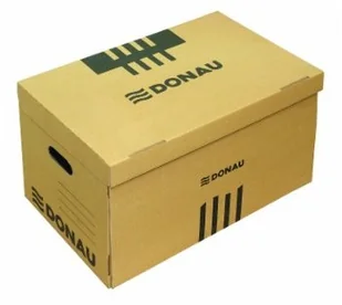 Donau Pudło archiw. zbior - brązowe 7666301FSC-02 - Pudła i kartony archiwizacyjne - miniaturka - grafika 2