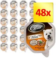 Mokra karma dla psów - Cesar Senior Vital 10+, 24 x 150 g - Kurczak i ryż - miniaturka - grafika 1