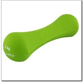 Pozostały sprzęt siłowy - HMS Ciężarek Żeliwny Pokryty Neoprenem 17025 1 Kg - Hms (5907695556780) - miniaturka - grafika 1