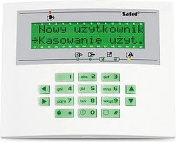 SATEL Manipulator LCD INT-KLCDS-GR - Akcesoria do alarmów - miniaturka - grafika 2
