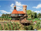 Kolejki i akcesoria - Faller Zajazd na wzgórzu zamkowym 130391 210 x 210 x 162 mm skala H0 - miniaturka - grafika 1