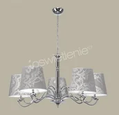 Lampy sufitowe - Jupiter VENUS CHROM 5 zwis - Żyrandol/lampa wisząca 5x E27 (max 60W) 1289-VS5 - miniaturka - grafika 1