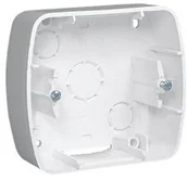 Puszki elektryczne i akcesoria - Simon Puszka natynkowa pojedyncza biała APN1/11 Akord - miniaturka - grafika 1