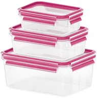 Pojemniki kuchenne - Emsa Zestaw 3 Zestaw pojemników Clip & Close 515584 - miniaturka - grafika 1