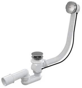 Ravak YOU Wannowy syfon z przelewem sterowany cięgnem 800, chrom X01318 - Syfony Ravak YOU Wannowy syfon z przelewem sterowany cięgnem 800, chrom X01318 - Syfony - miniaturka - grafika 1