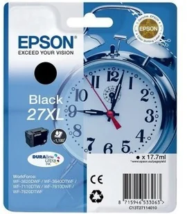 Epson oryginalny ink C13T27114012, 27XL, black, 17,7ml, WF-3620, 3640, 7110, 7610, 7620 C13T27114012 - Tusze oryginalne - miniaturka - grafika 3