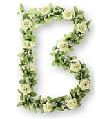 Akcesoria turystyczne - Basil 50270 girlanda kwiatowa, biała, jeden rozmiar 50270 - miniaturka - grafika 1