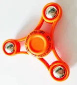 Zabawki zręcznościowe - Hipo Hand Fidget Gyro Spinner Niebieski 0082/219 - miniaturka - grafika 1