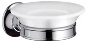 Mydelniczki i dozowniki mydła - Hansgrohe mydelniczka z porcelany AXOR MONTREUX 42033820 - miniaturka - grafika 1
