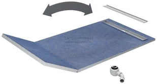 Schedpol Odpływ liniowy płyta spadkowa 130+50x90 cm ruszt PLATE 10.034/OLPL - Odpływy liniowe Schedpol Odpływ liniowy płyta spadkowa 130+50x90 cm ruszt PLATE 10.034/OLPL - Odpływy liniowe - miniaturka - grafika 5