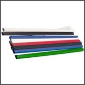 Grzbiety do bindownic - Opus O.SLIDE /50/ 15mm czarne wsuwane - miniaturka - grafika 1