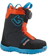 Buty snowboardowe - Burton Grom Boa Buty Snowboardowe, Chłopięce, Niebieski (15089100418_Webslinger Blue XS) - miniaturka - grafika 1