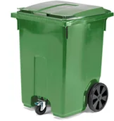 Kosze na śmieci - AJ Pojemnik na odpady 370 l. 204001 - miniaturka - grafika 1