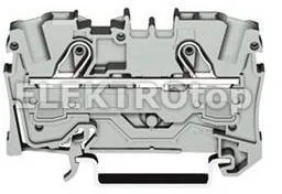Wago Złącze przelotowe 2-przewodowe 2016-1201, 0,5 - 16 mm2, 76 A, szare - Kostki, złączki, wtyczki - miniaturka - grafika 2