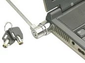 Zabezpieczenia do laptopów - LINDY Lindy 20945 kradzieżą tworzenia kopii zapasowych przewód 2 zapewnia notebook Srebrny 20945 - miniaturka - grafika 1