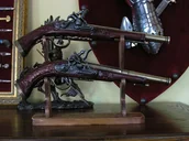 Repliki - broń - Hiszpania ZESTAW PISTOLETÓW SKAŁKOWYCH Z 1760 REPLIKA BRONI - miniaturka - grafika 1