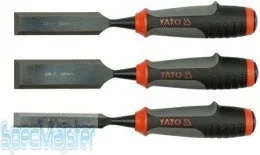Yato Dłuta stolarskie do drewna zestaw 3 szt. YT-6280 - Pilniki - miniaturka - grafika 4