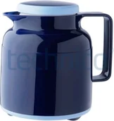 Wyposażenie lokali gastronomicznych - Helios Termos z tworzywa, z pokrywką 1 l, niebieski | , Wash Pro HELIOS-3844-008 - miniaturka - grafika 1