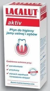 Natur Produkt Lacalut Aktiv 300 ml - Płyny do płukania jamy ustnej - miniaturka - grafika 2