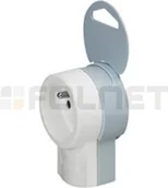 Gniazdka elektryczne - Legrand Gniazdo przenośne standard 1 x 2P+Z bez przewodu - Helium 50109 - miniaturka - grafika 1