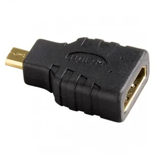 Hama HDMI GNIAZDO MICRO HDMI WTYK - Adaptery i przejściówki - miniaturka - grafika 2