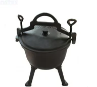 Garnki - Kinghoff kociołek żeliwny 7 L KH-2232 - miniaturka - grafika 1