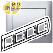 Klawisze i ramki - Legrand Sistena Life Ramka 4krotna POZIOMA 771304 - miniaturka - grafika 1