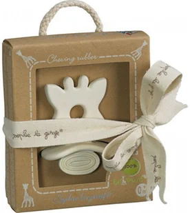 Vulli vulli 200320.0 SO Pure Sophie The żyrafa gryzak wykonana z naturalnego kauczuku, Beige - Grzechotki dla dzieci - miniaturka - grafika 4