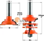 Frezy - CMT ZESTAW FREZÓW DO DRZWI WEJŚCIOWYCH 955.806.11 - miniaturka - grafika 1