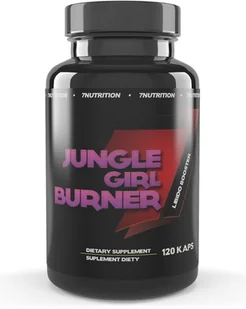 7 Nutrition Jungle Girl Burner 120Kap - Spalacze tłuszczu - miniaturka - grafika 2