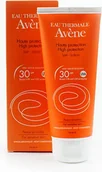 Balsamy i kremy do opalania - Avene Eau Thermale Tres Haute Protection Mleczko SPF30+ 100ml - miniaturka - grafika 1
