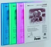 Ofertówki - Pentel ALBUM OFERTOWY DCF 242 TRANSPARENTNY 20 KIESZENI - miniaturka - grafika 1