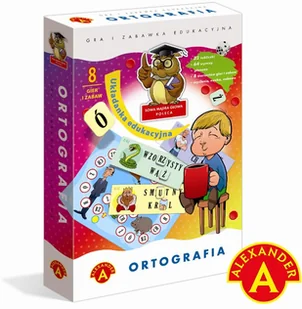Alexander ORTOGRAFIA - Układanka EDUKACYJNA 1322 - Układanki dla dzieci - miniaturka - grafika 2