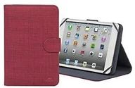 Etui do tabletów - Rivacase 3312 Black uniwersalny pokrowiec ochronny z funkcją stojaka i bocznym osłony przed uderzeniem. czerwony 3312 Red - miniaturka - grafika 1