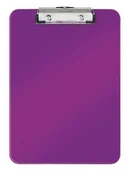 Deski z klipsem - Esselte Deska z klipsem LEITZ WOW fioletowa ES1138-12 - miniaturka - grafika 1