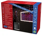 Pozostałe oświetlenie - Konstsmide 3672 503 LED lodu deszczu kurtyna świetlna z kolorowymi globes/na zewnątrz (IP44)/zewnętrzny transformator 24 V/200 kolorowe diody/przezroczysty przewód (3672-503) - miniaturka - grafika 1