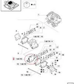 Części i akcesoria do maszyn rolniczych - CNH BLOK ZAWOROWY PODNOŚNIKA EDC NEW HOLLAND 87553794 - miniaturka - grafika 1